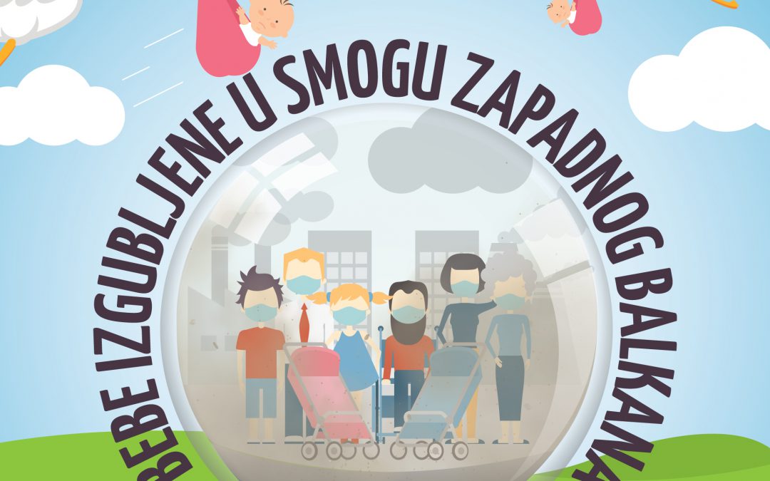 Veća zagađenost zraka, manje djece na Zapadnom Balkanu