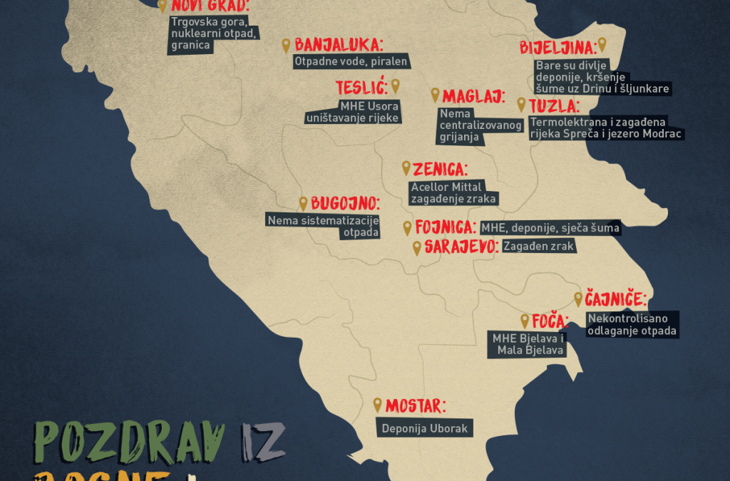 Korupcija, štetni projekti i izostanak reakcije uzroci najvećih problema životne sredine u BiH