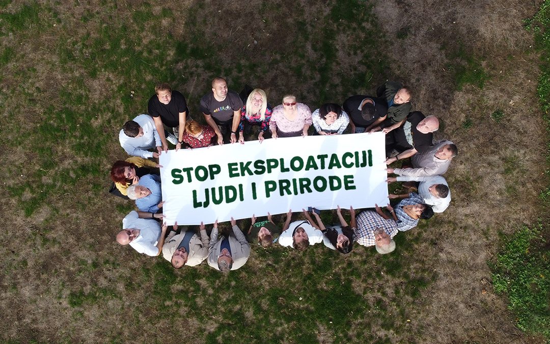 Akcija za klimu: Stop eksploataciji ljudi i prirode u Bosni i Hercegovini!