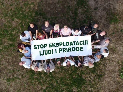 Akcija za klimu: Stop eksploataciji ljudi i prirode u Bosni i Hercegovini!