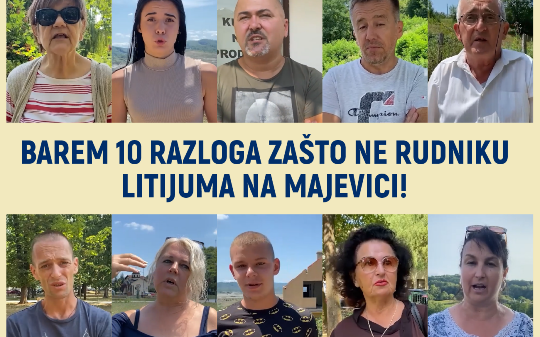 Podrška inicijativi: Da Majevica bude Park prirode, ne rudnik litijuma!